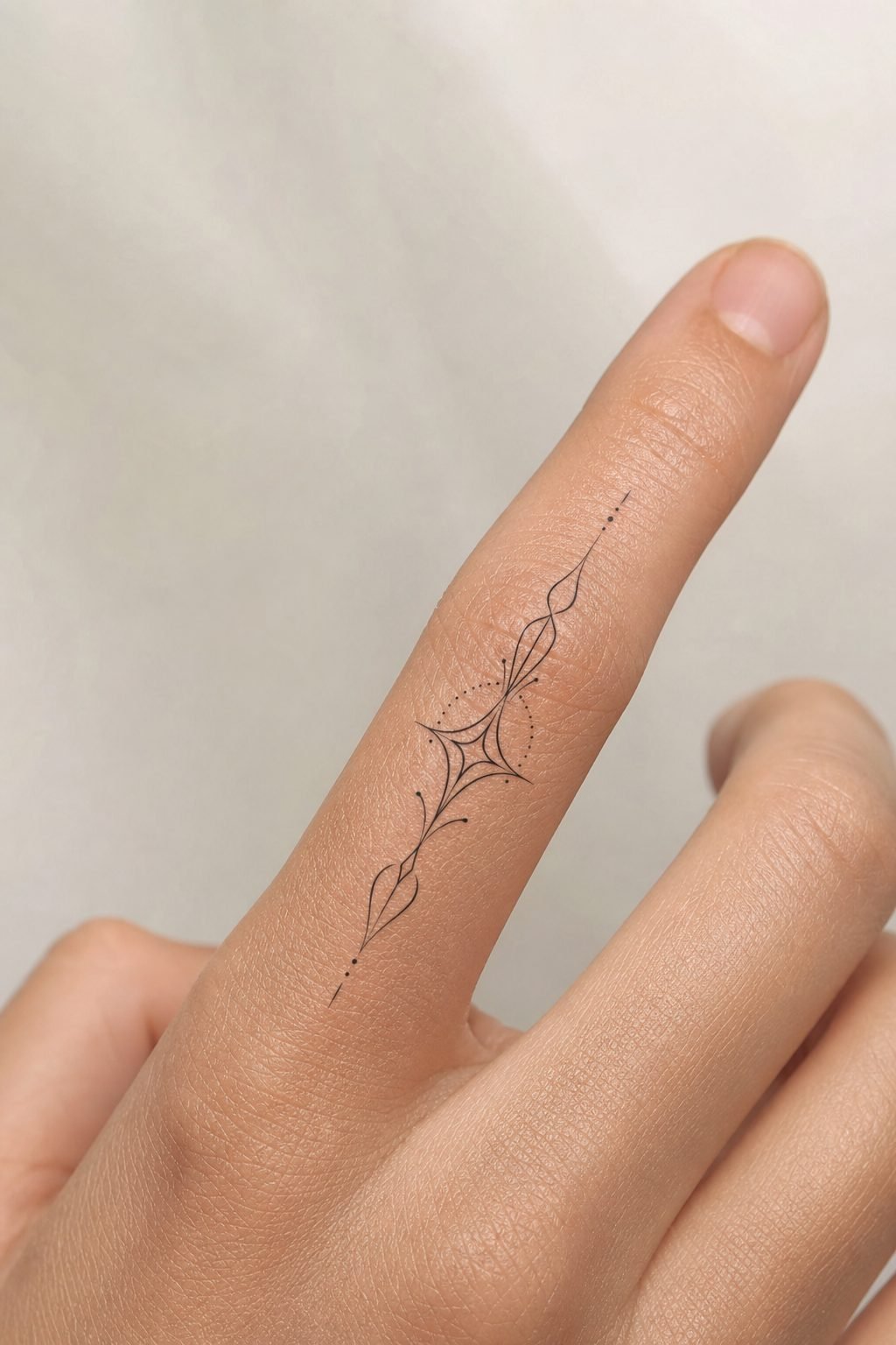 Finger Word Tattoo Ideas