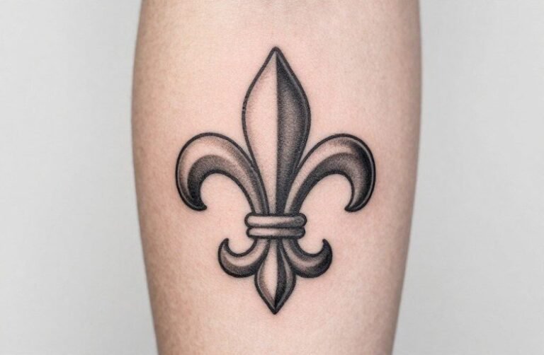 Flor de Lis Symbol Tattoo Meaning: History, Style & Placement