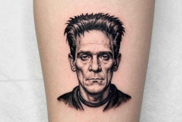 Frankenstein Tattoo Ideas for Horror Fans