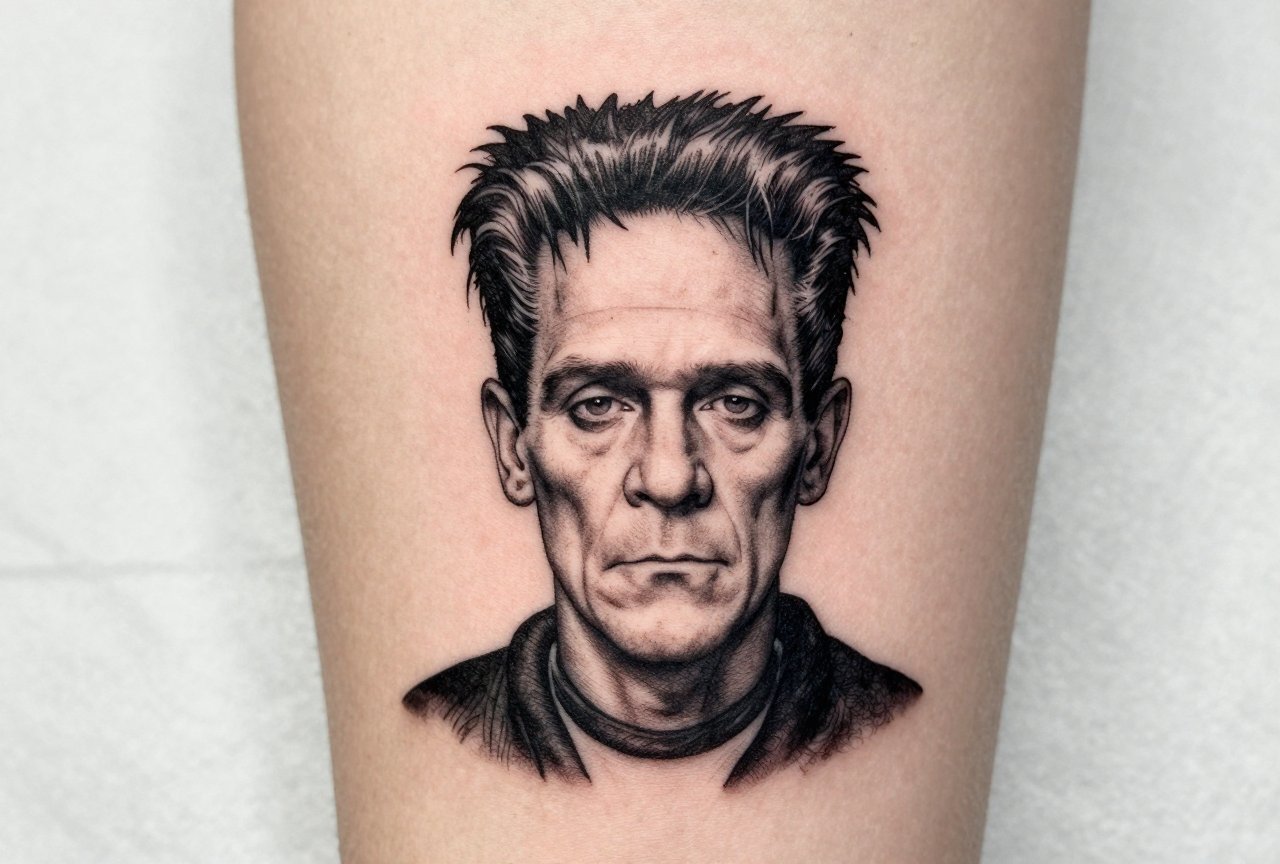 Frankenstein Tattoo Ideas for Horror Fans