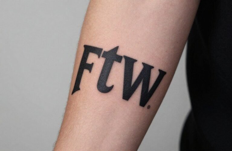 FTW Tattoo Meaning: Origins, Symbolism and Design Choices