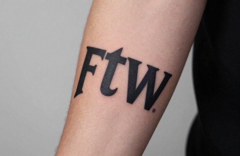 FTW Tattoo Meaning: Origins, Symbolism and Design Choices