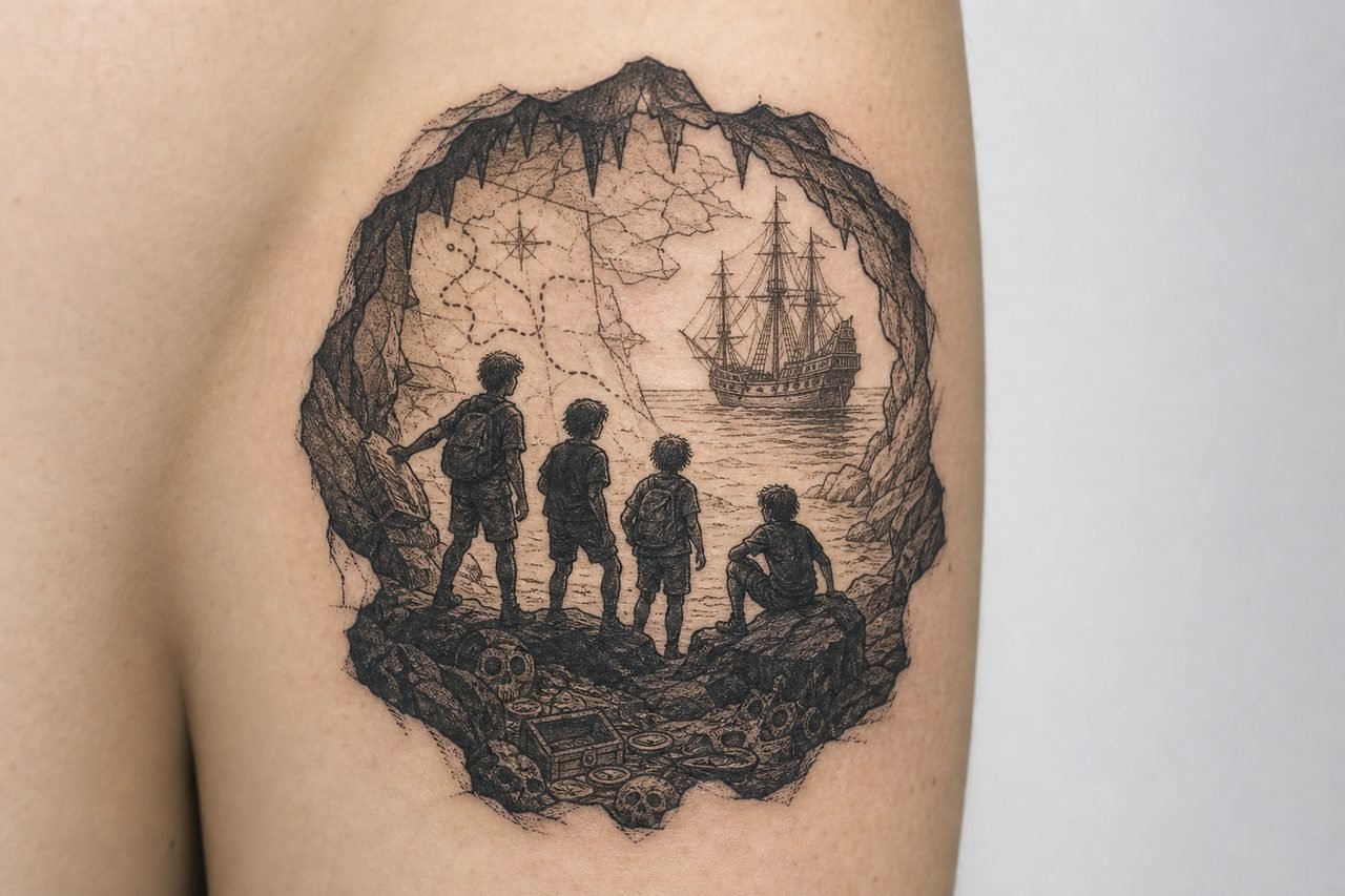 Goonies Tattoo Ideas for True Fans