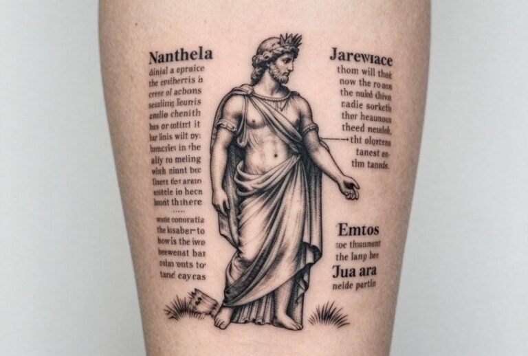 Greek Mythology Tattoo Meanings: Symbols That Last