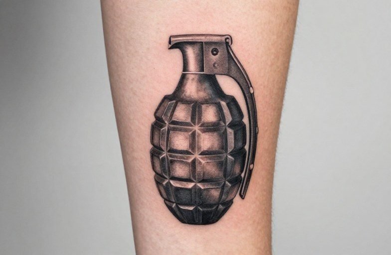 Grenade Tattoo Meaning: Power, Risk & Controlled Chaos