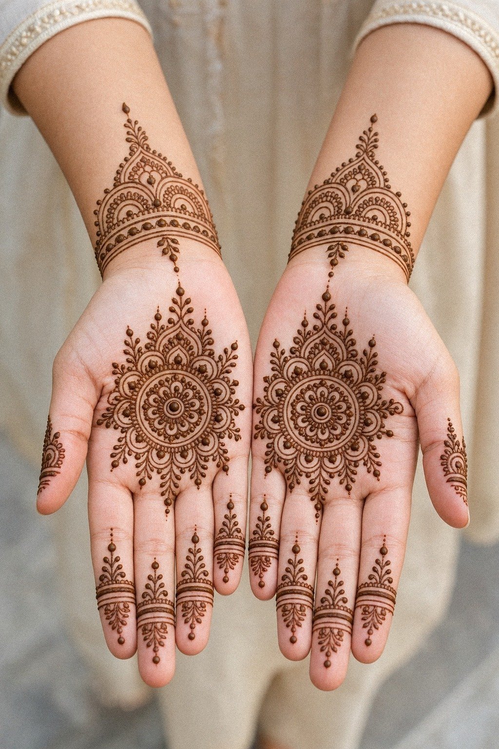 Palm Mandala, But Keep It Light