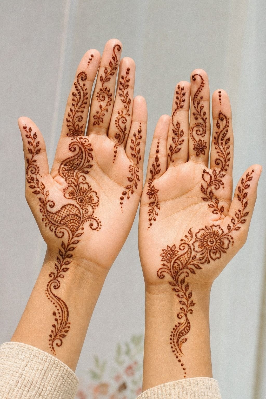Pick A Simple Finger Henna Trail