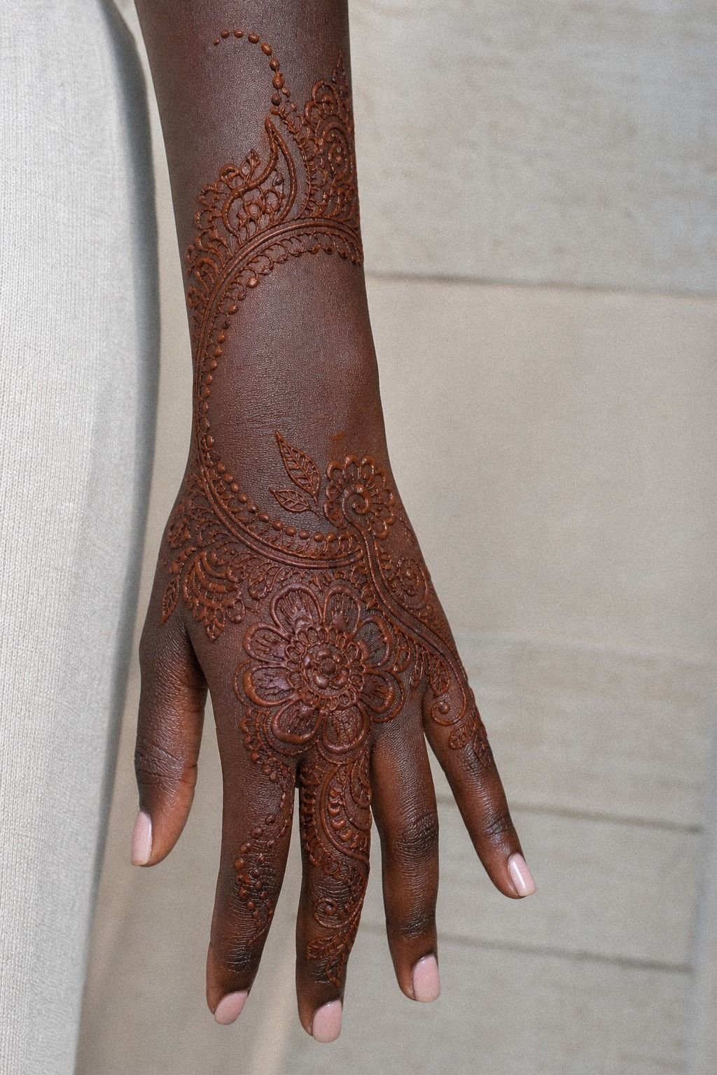 I Kept Negative Space Near The Wrist