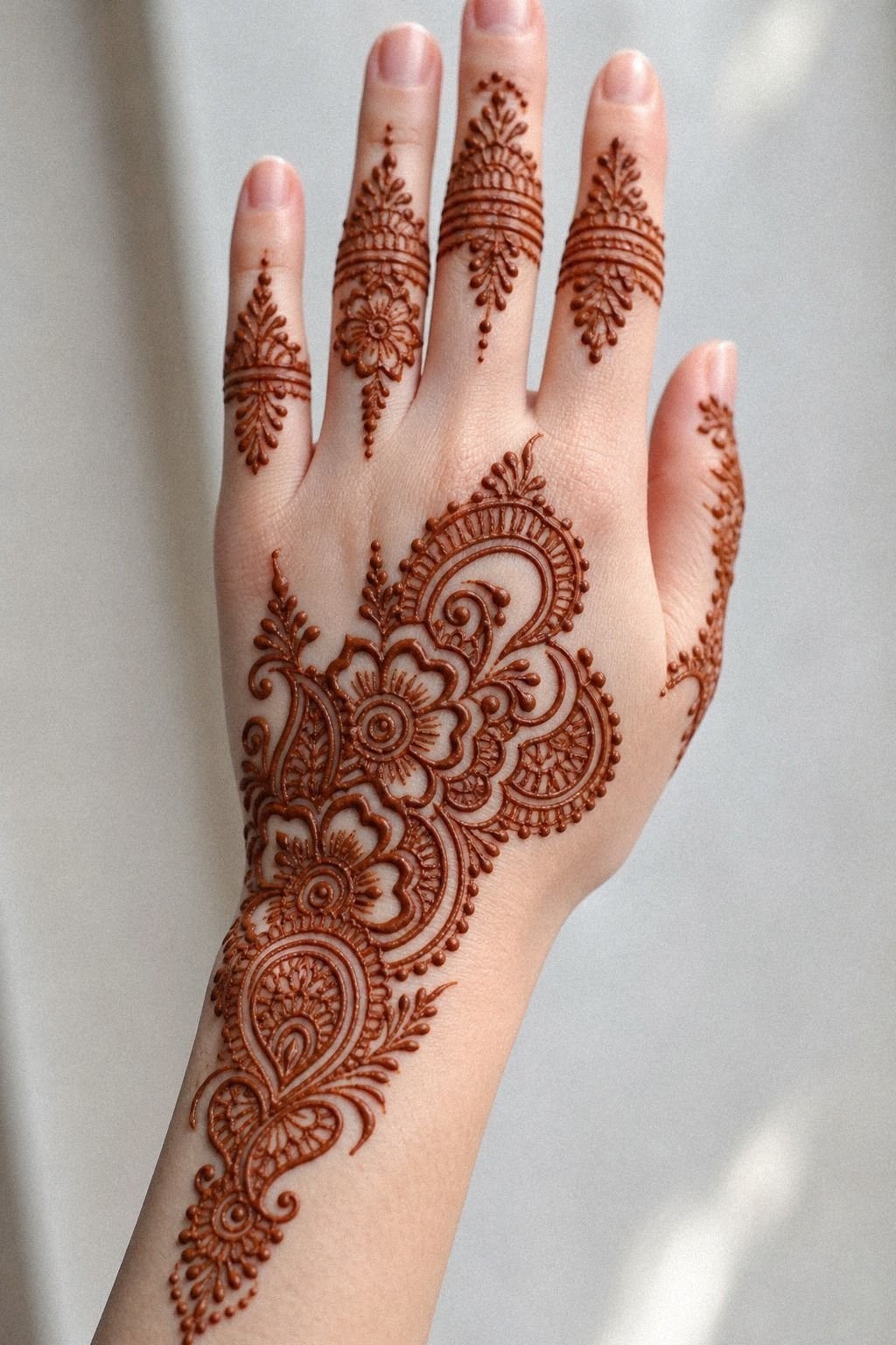 Choose Open Skin Between Henna Lines