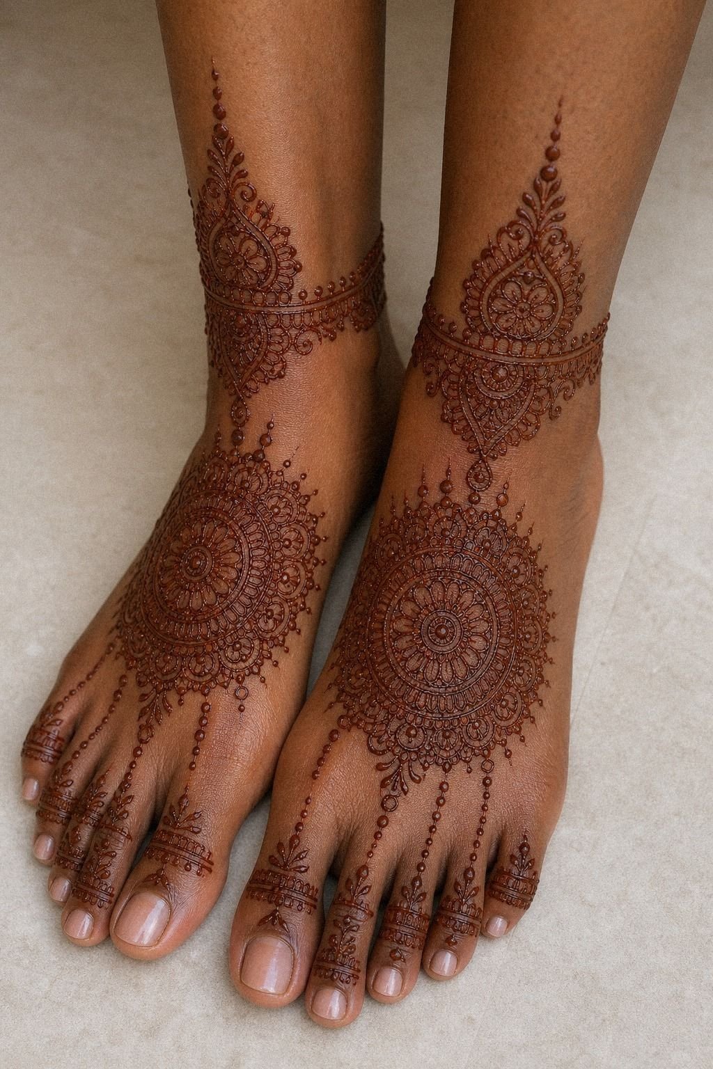 I Connected Finger Lines To The Mandala