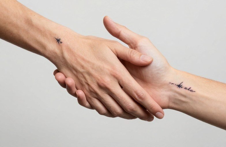 Hands Touching Tattoo Meaning: Connection, Creation & The Divine