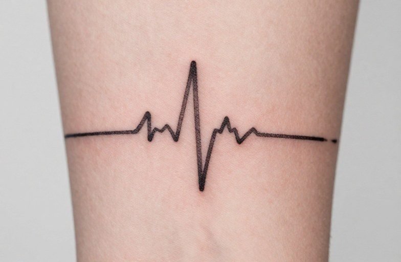 Heartbeat Tattoo Meaning: Symbolism, Styles Placement