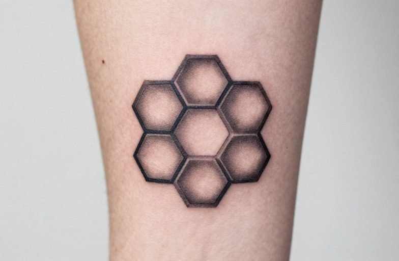 Hexagon Tattoo Meaning: Structure, Nature, and Sacred Geometry
