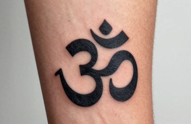 Hinduism Om Symbol Tattoo Meaning: Design, Placement & Aging