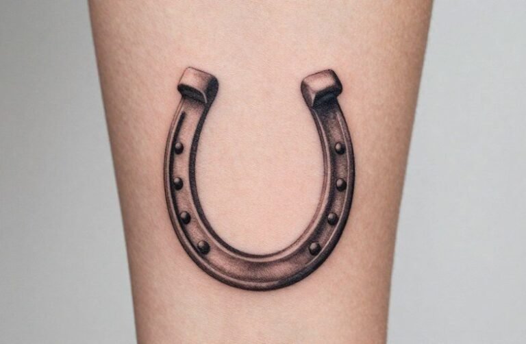 Horse Shoe Tattoo Meaning: Luck, Protection & Folk Symbolism