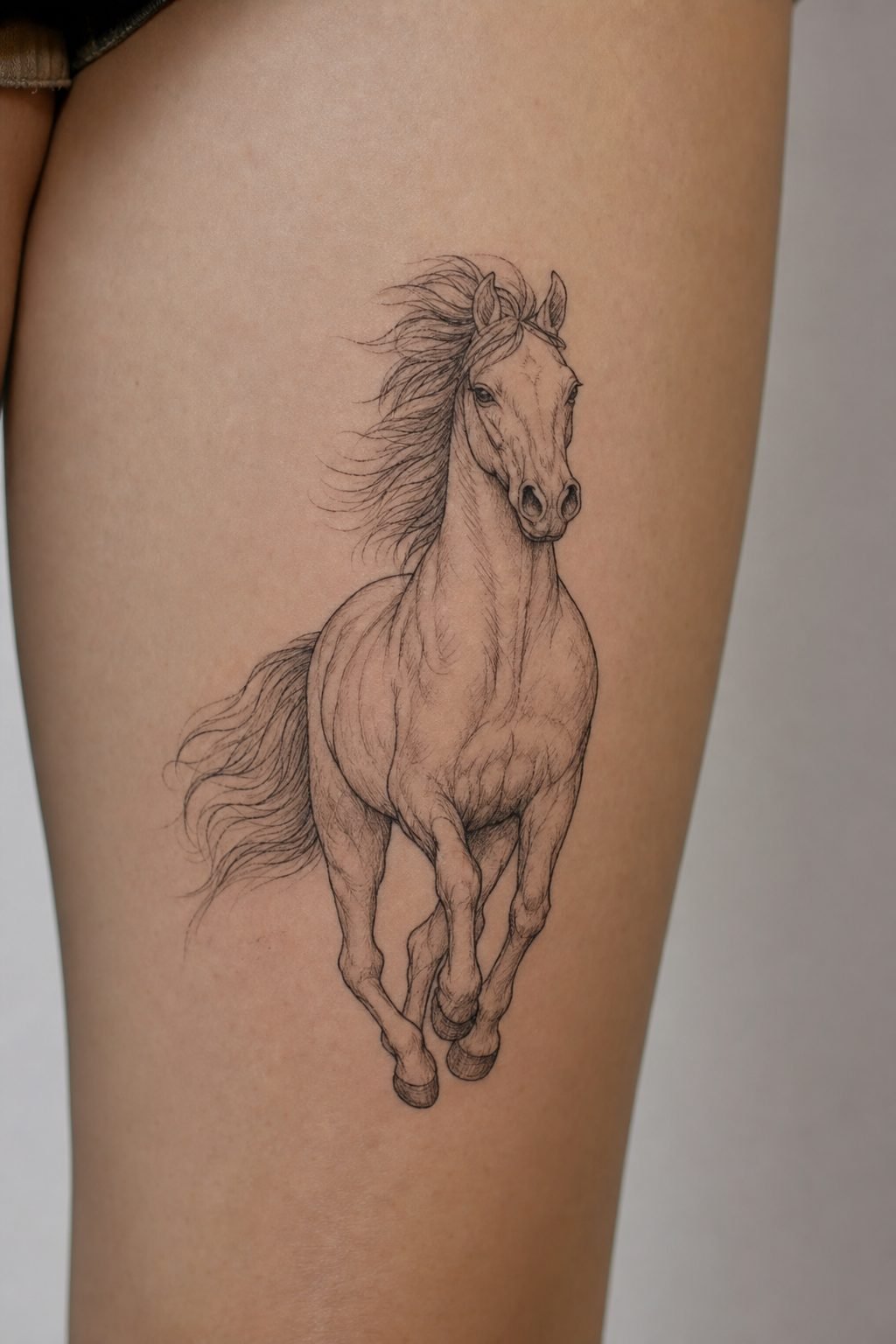 Horse Tattoo Meaning: Freedom, Strength & Spirit
