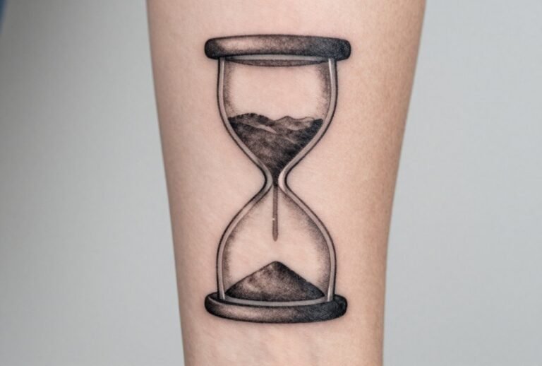 Hour Glass Tattoo Meaning: Time, Mortality & Personal Symbolism