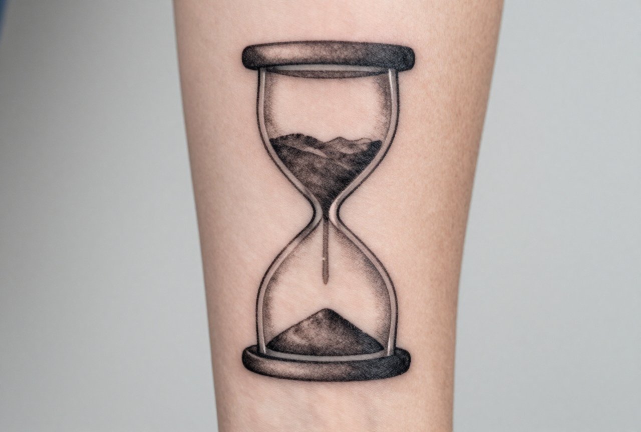 Hour Glass Tattoo Meaning: Time, Mortality & Personal Symbolism