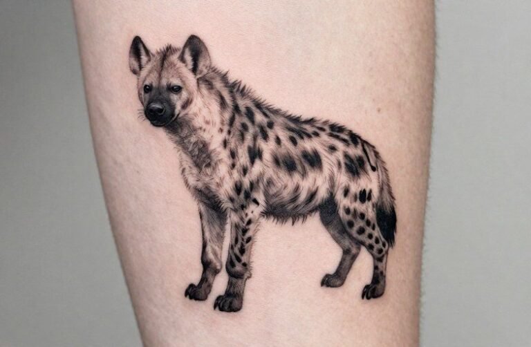 Hyena Tattoo Meaning: Resilience, Laughter & Shadow