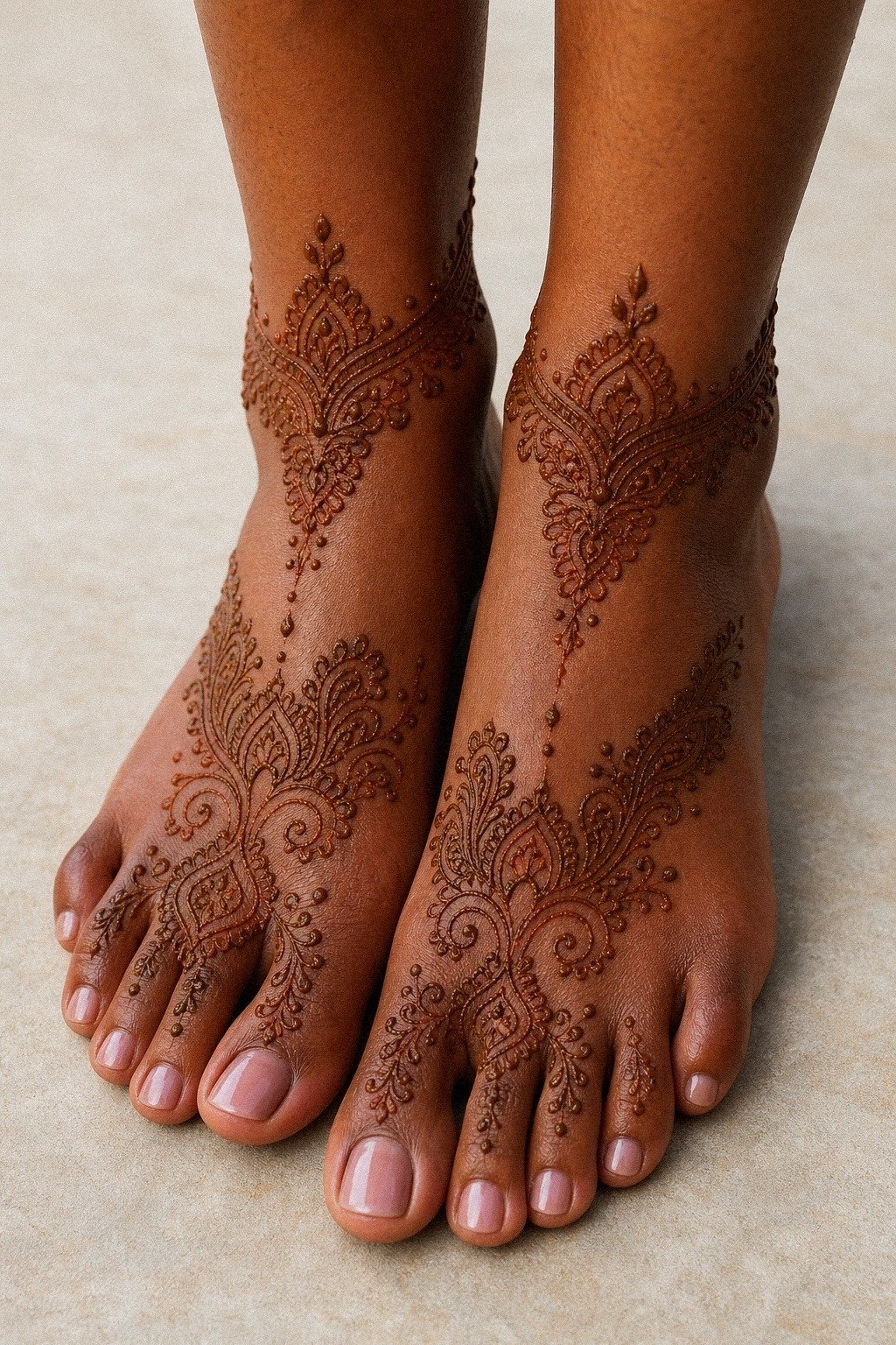 Layer Fine Dotwork Palm Henna With Intent