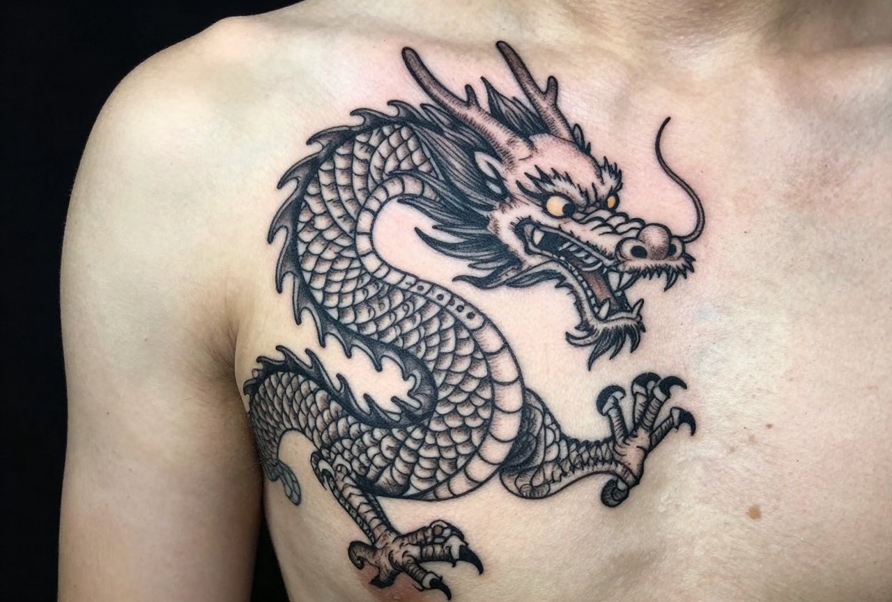 Japan Dragon Tattoo Meaning: Power, Wisdom & Protection