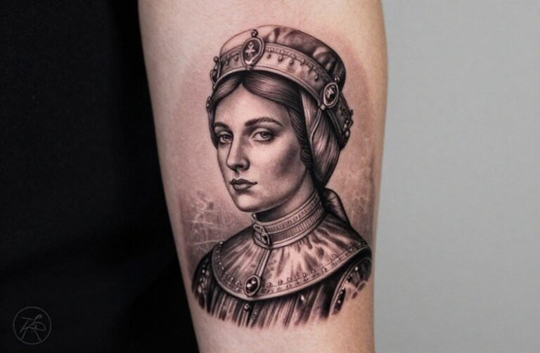 Joan of Arc Tattoo Meaning: Faith, Fire, and Defiance