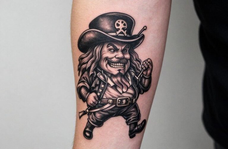 Jolly Roger Tattoo Meaning: Rebellion, Freedom & Mortality