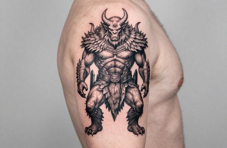 Jörmungandr Tattoo Meaning: Norse World-Serpent Symbolism