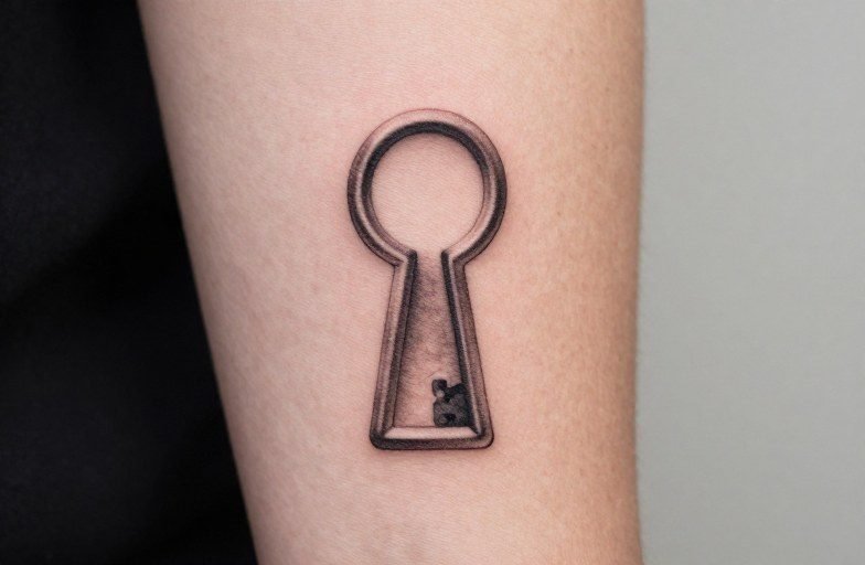 Keyhole Tattoo Meaning: Mystery, Secrets & Perspective