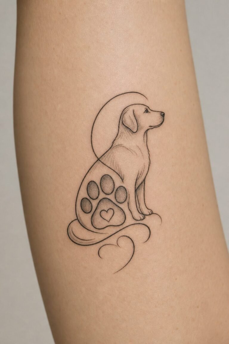 Labrador Symbolism Tattoo Meaning: Loyalty, Love & Devotion