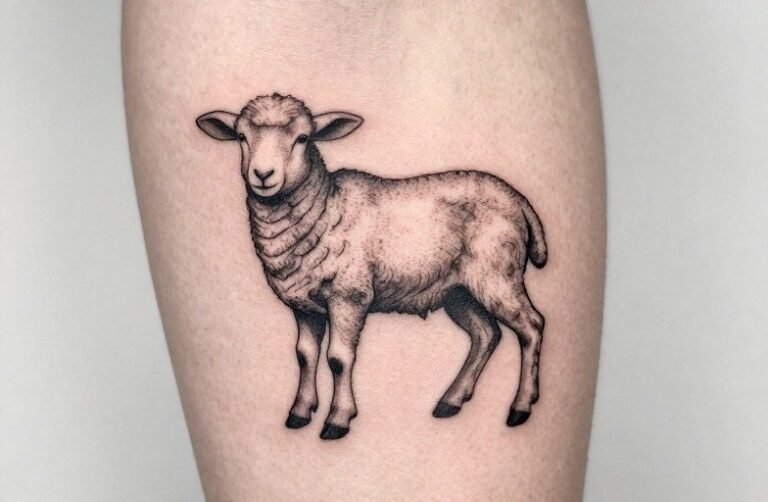 Lamb Tattoo Meaning: Innocence, Faith, and Quiet Strength