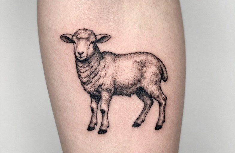 Lamb Tattoo Meaning: Innocence, Faith, and Quiet Strength