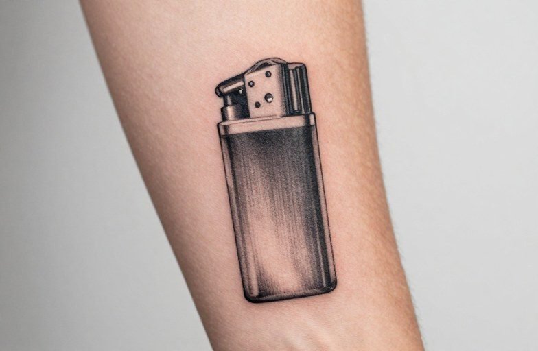 Lighter Tattoo Meaning: Flame, Rebellion & Renewal