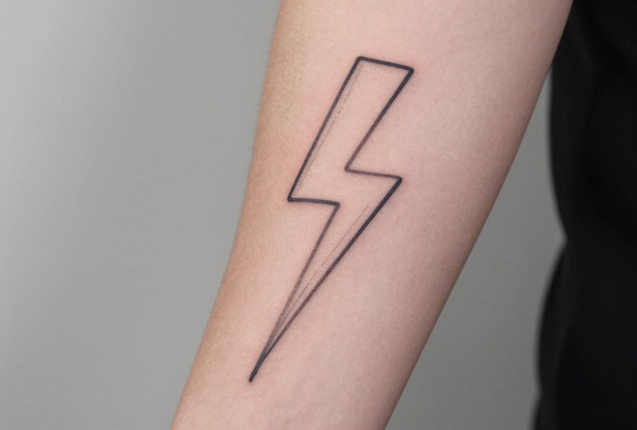 Lightning Bolt Tattoo Meaning: Power, Speed & Sudden Change
