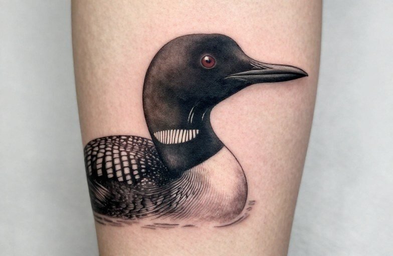 Loon Tattoo Meaning: Wilderness, Grief & Northern Soul