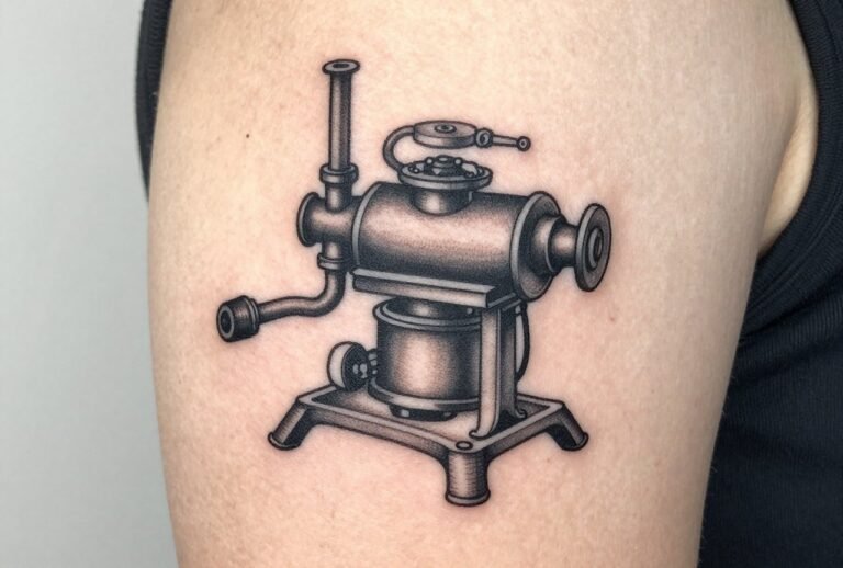 Machine Tattoo Meaning: Power, Craft & Rebellion