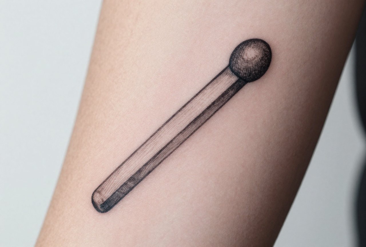 Match Tattoo Meaning: Symbolism, Fire & Fragility