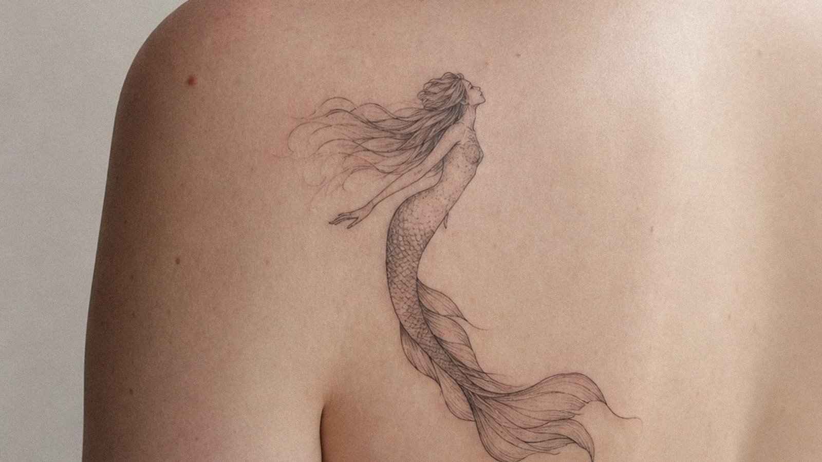 How to Choose a Mermaid Tattoo That Won’t Blur Into Soup