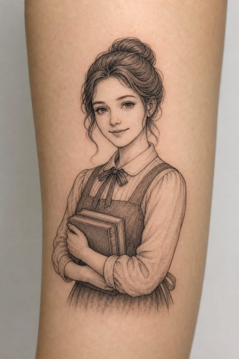 Miss Honey Tattoo Meaning: Nostalgia, Kindness & Quiet Strength