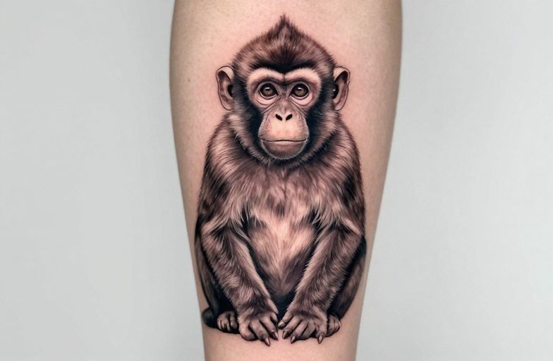 Monkey Tattoo Meaning: Playfulness, Intelligence & Mischief