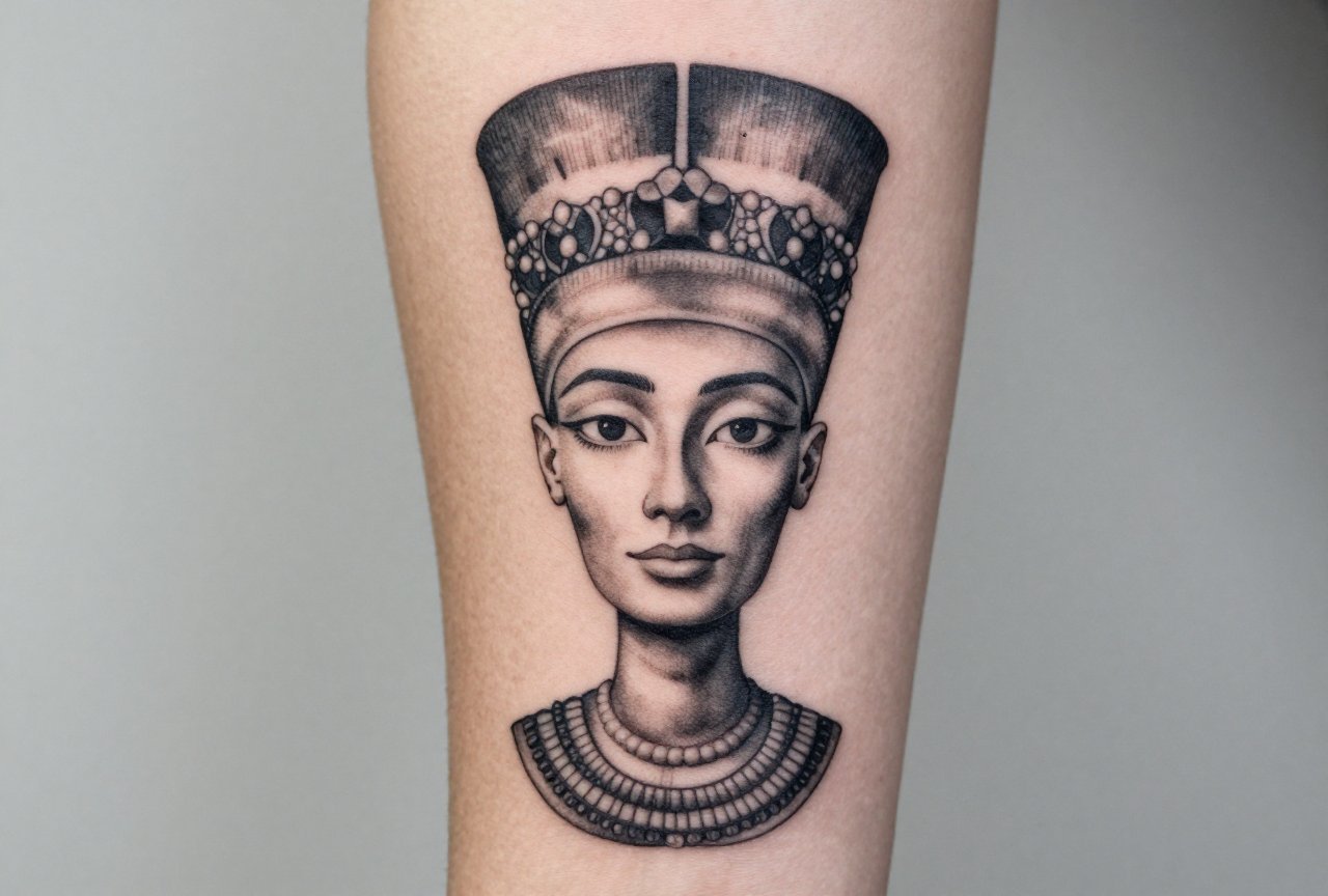 Nefertiti Tattoo Meaning: Power, Beauty & Legacy