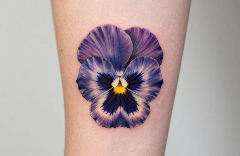 Pansy Tattoo Meaning: Memory, Love & Quiet Rebellion