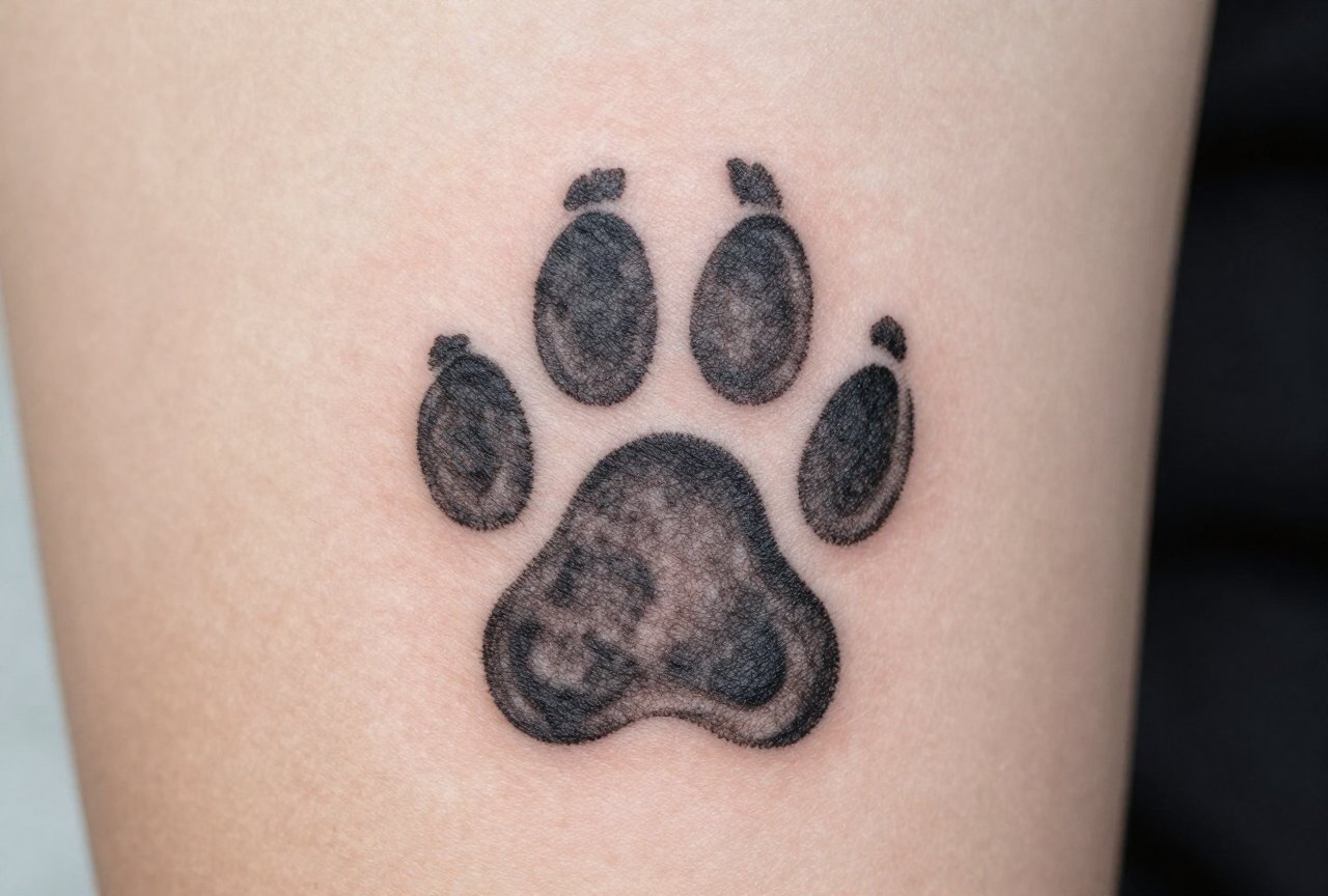 Paw Print Tattoo Meaning: Symbolism, Styles & Personal Significance