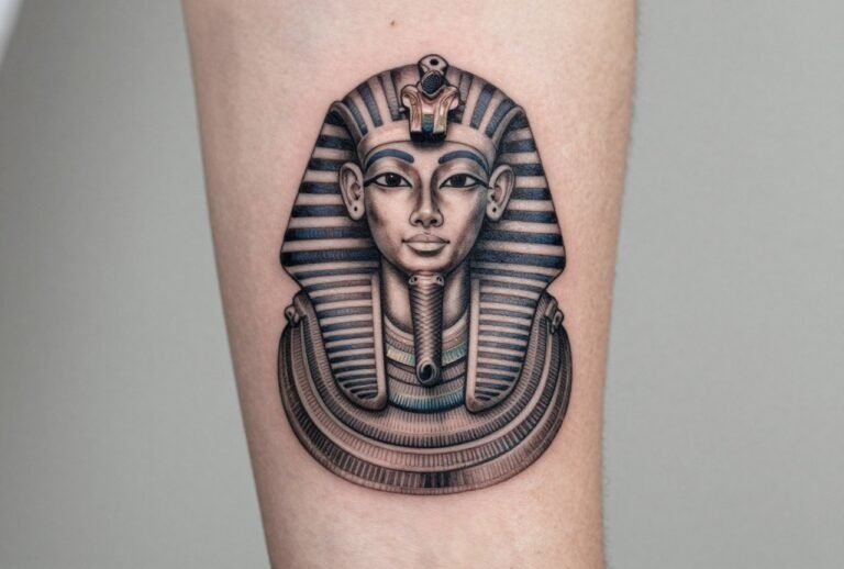 Pharaoh Tattoo Meaning: Power, Legacy & Eternal Soul
