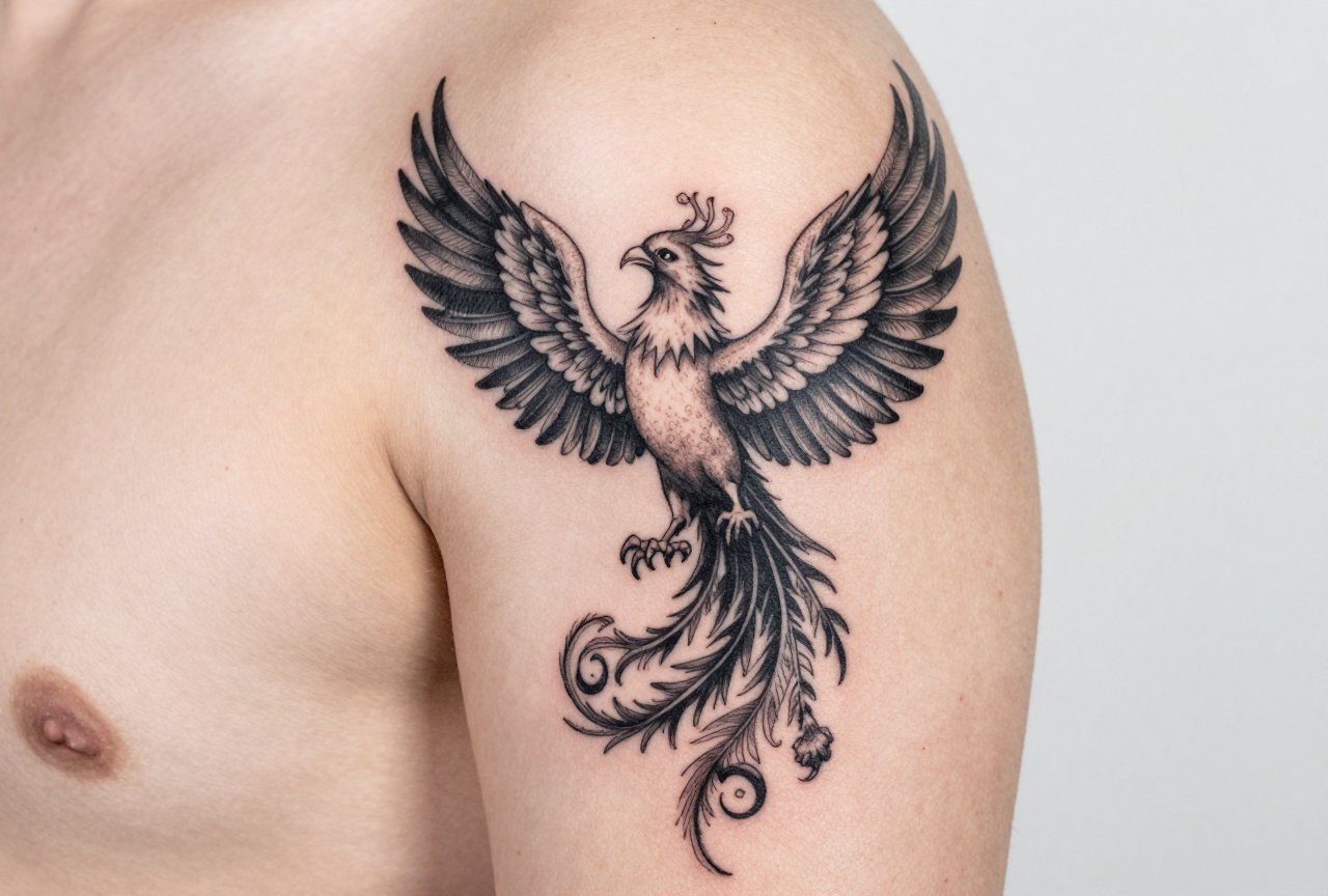 Phoenix Tattoo Meaning: Rebirth, Resilience & Rising From Ashes