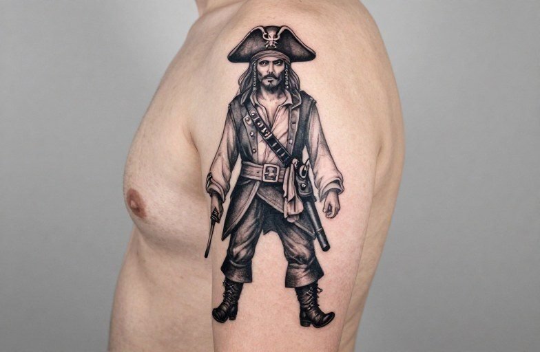 Pirate Tattoo Meaning: Symbolism, Styles What It Actually Says