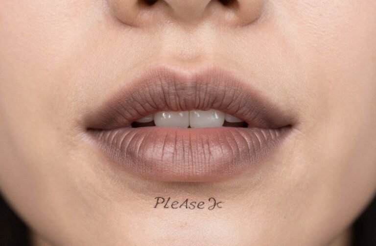 Please Lip Tattoo Meaning: Symbolism, Styles & Placement