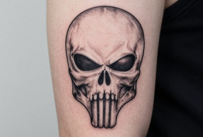 Punisher Tattoo Meaning: Skull, Symbolism & Shop Reality