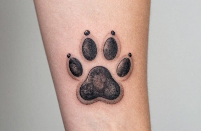 Puppy Paw Tattoo Meaning: Loyalty, Love & Remembrance