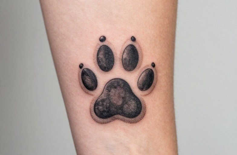 Puppy Paw Tattoo Meaning: Loyalty, Love & Remembrance